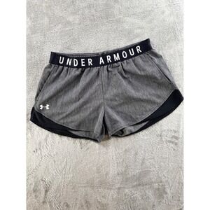 Under Armour Womens M HeatGear Running Shorts Athleisure Sporty Gym
